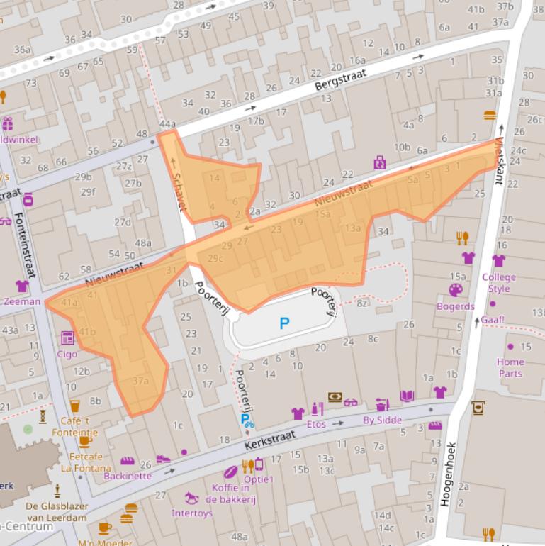 Kaart van postcodegebied 4141CA.