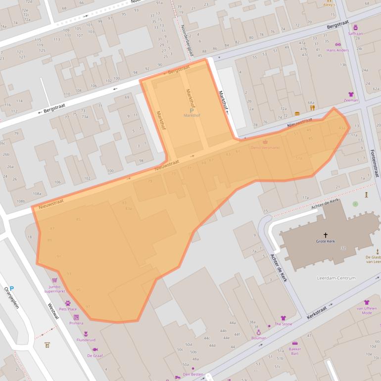 Kaart van postcodegebied 4141CB.