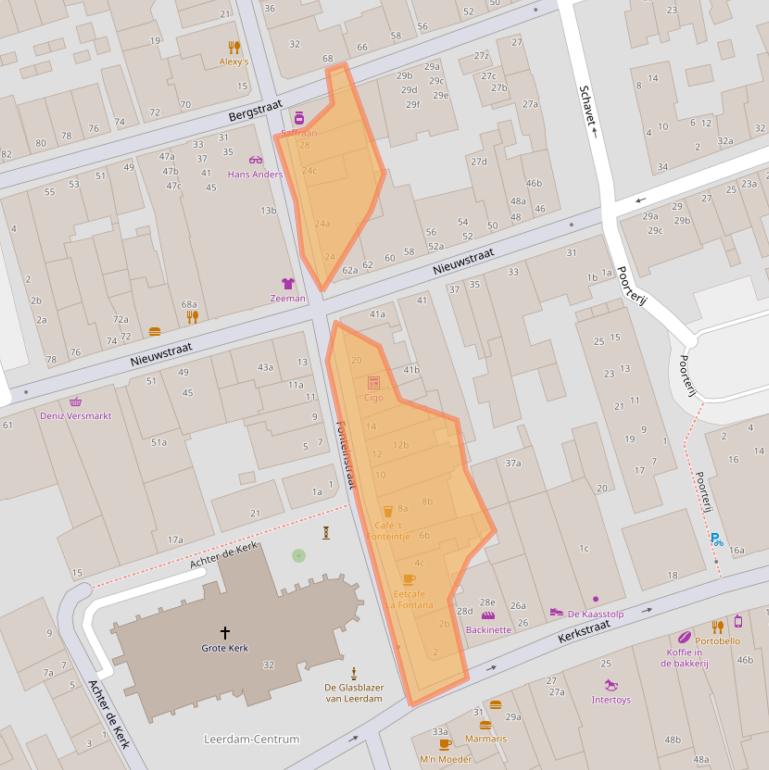 Kaart van postcodegebied 4141CG.