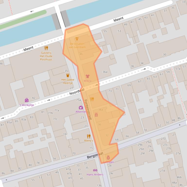 Kaart van postcodegebied 4141CH.