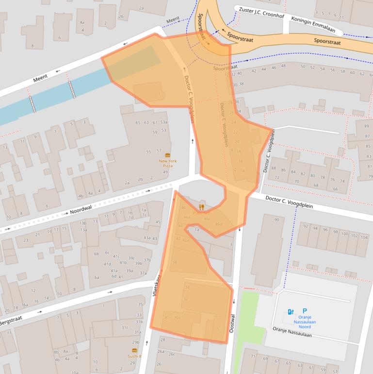 Kaart van postcodegebied 4141CM.