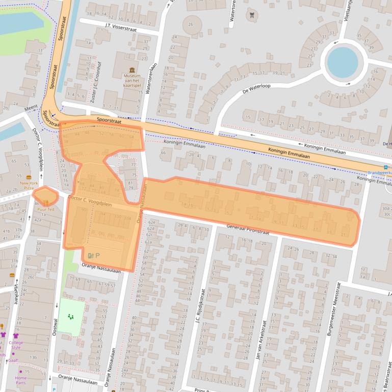 Kaart van postcodegebied 4141CN.