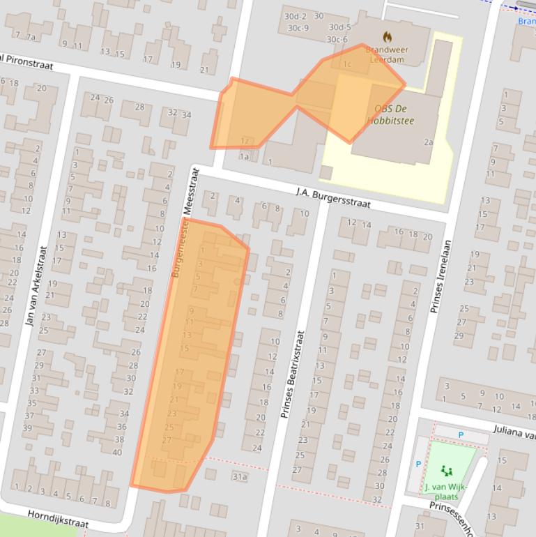 Kaart van postcodegebied 4141EH.