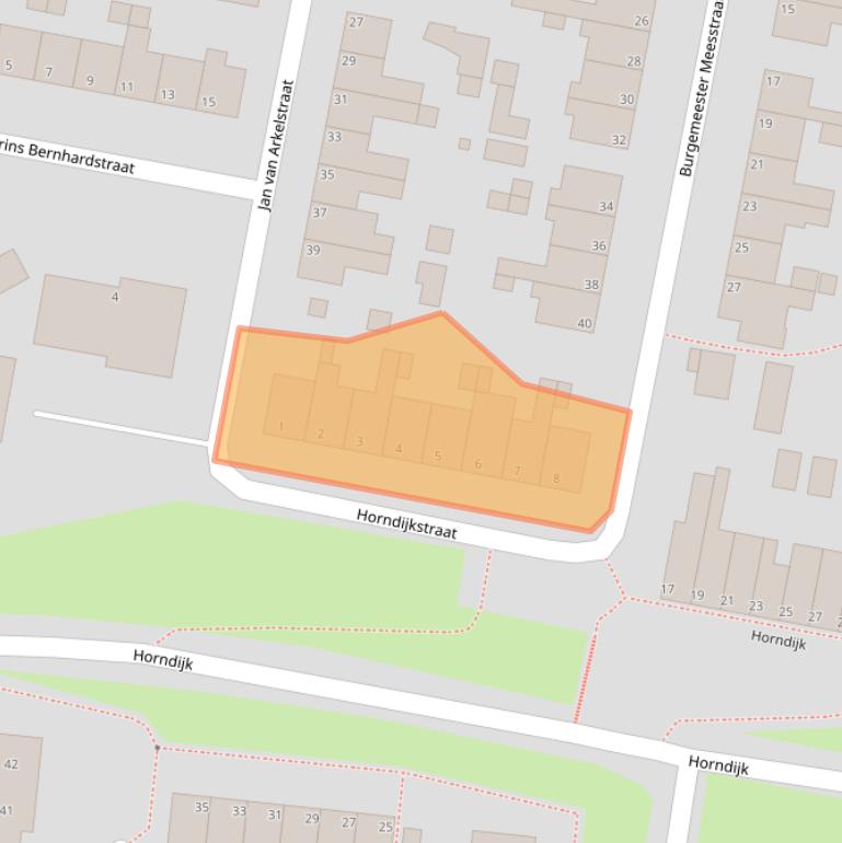 Kaart van postcodegebied 4141EK.