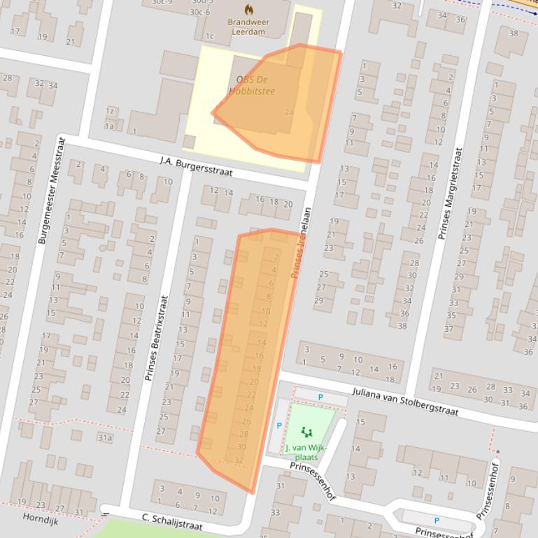 Kaart van postcodegebied 4141ES.