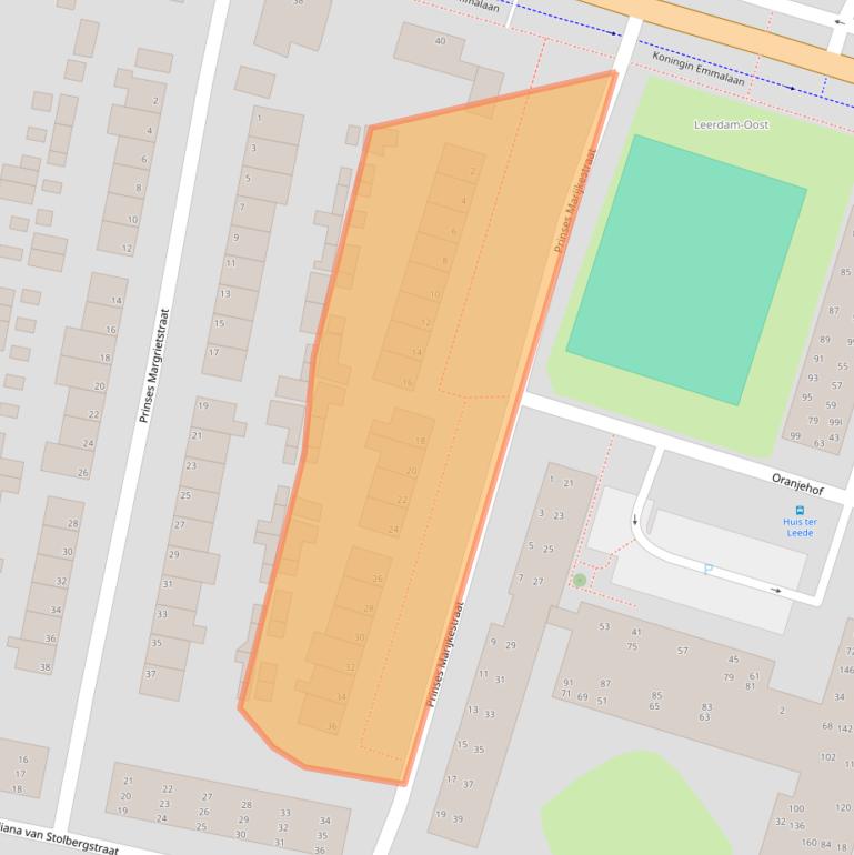 Kaart van postcodegebied 4141GA.