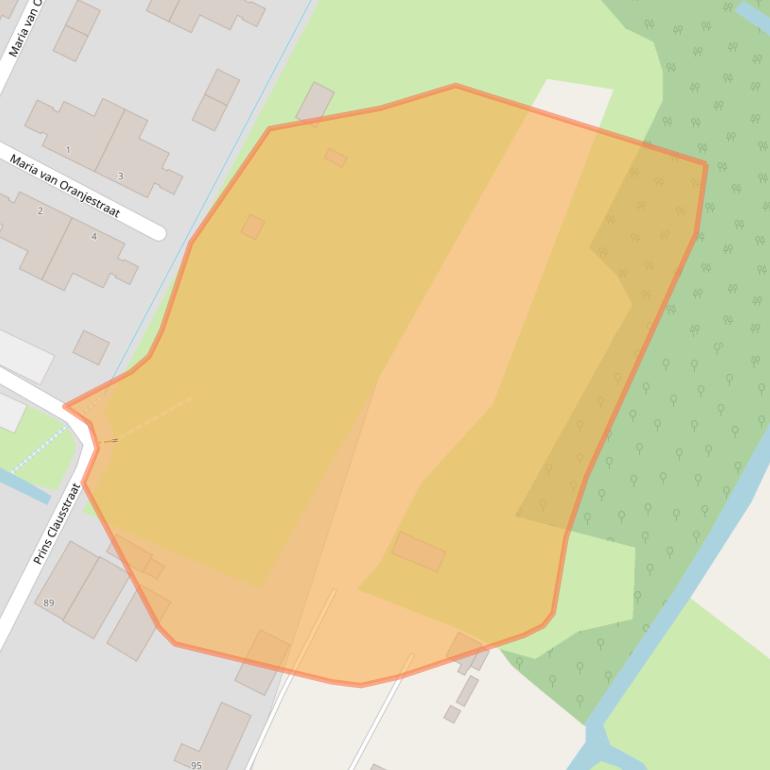 Kaart van postcodegebied 4141GK.