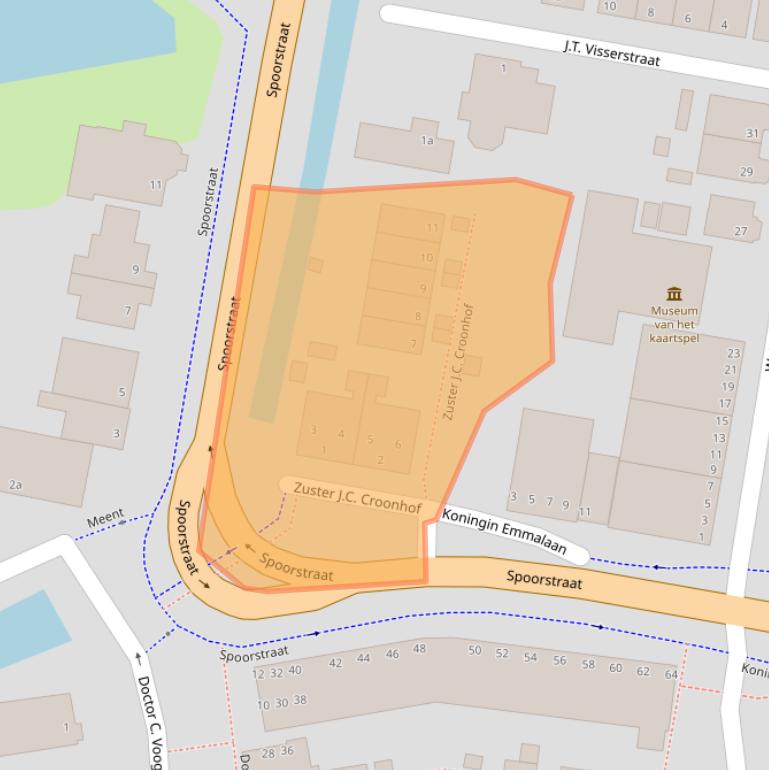 Kaart van postcodegebied 4141HC.