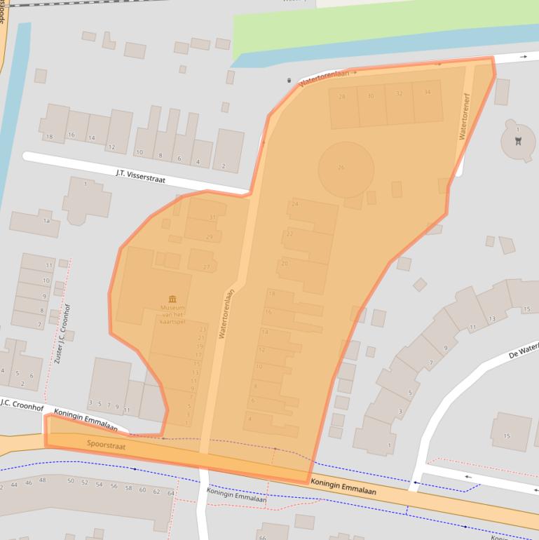 Kaart van postcodegebied 4141HT.