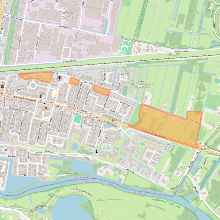 Kaart van postcodegebied 4141JB.