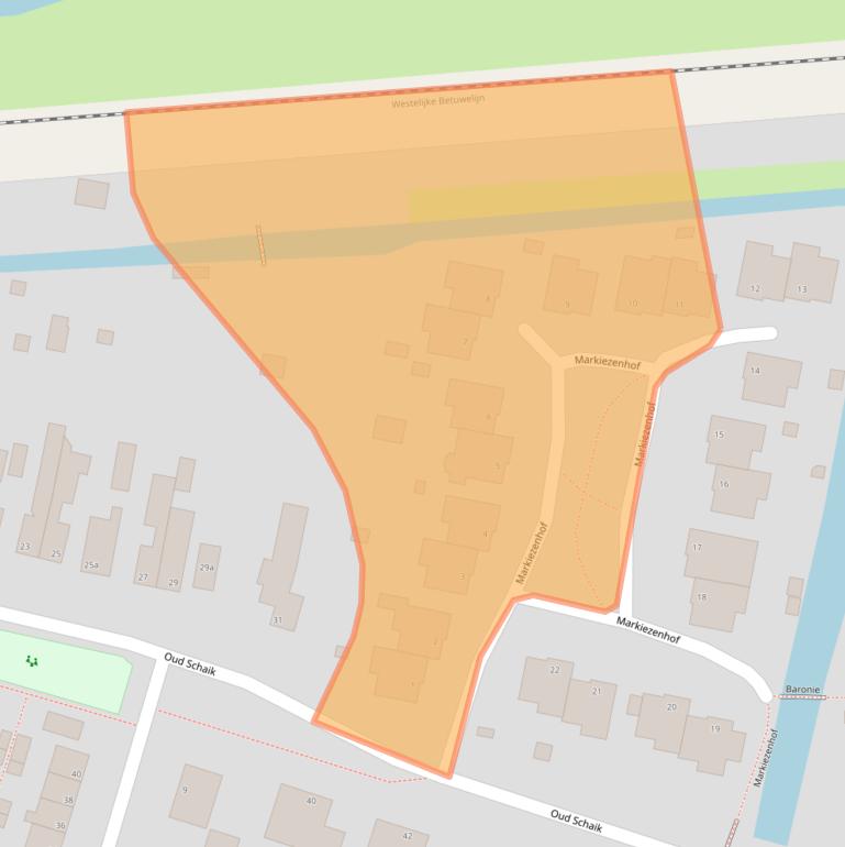 Kaart van postcodegebied 4141JN.