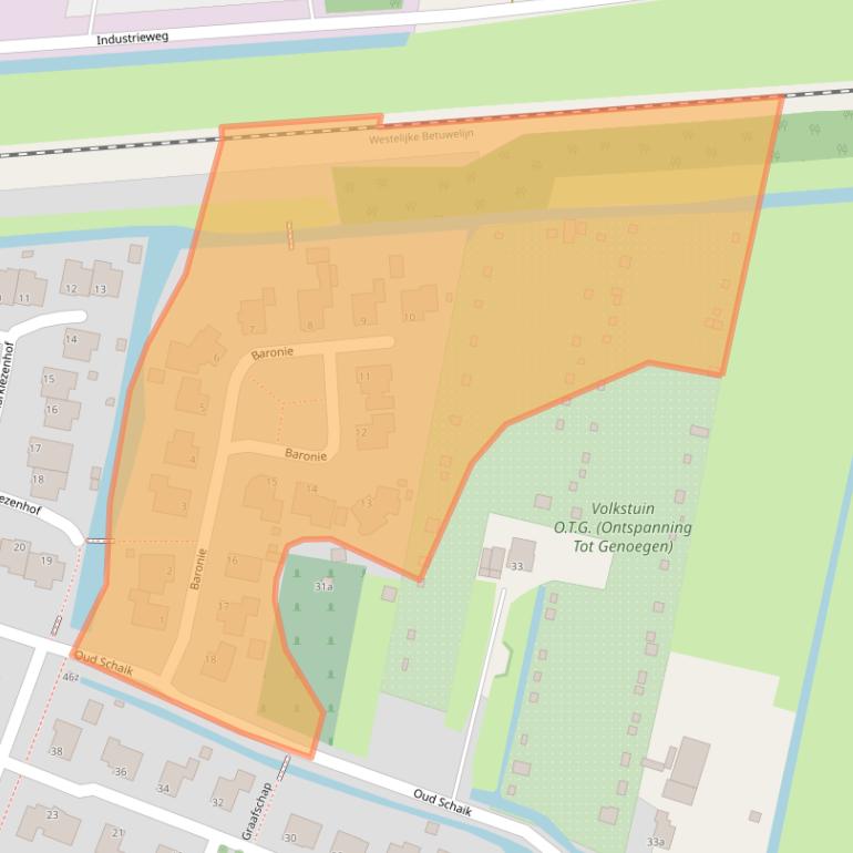 Kaart van postcodegebied 4141JR.