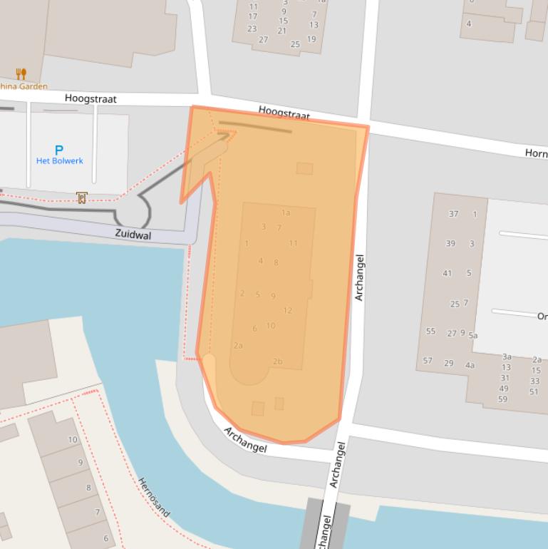 Kaart van postcodegebied 4141MG.