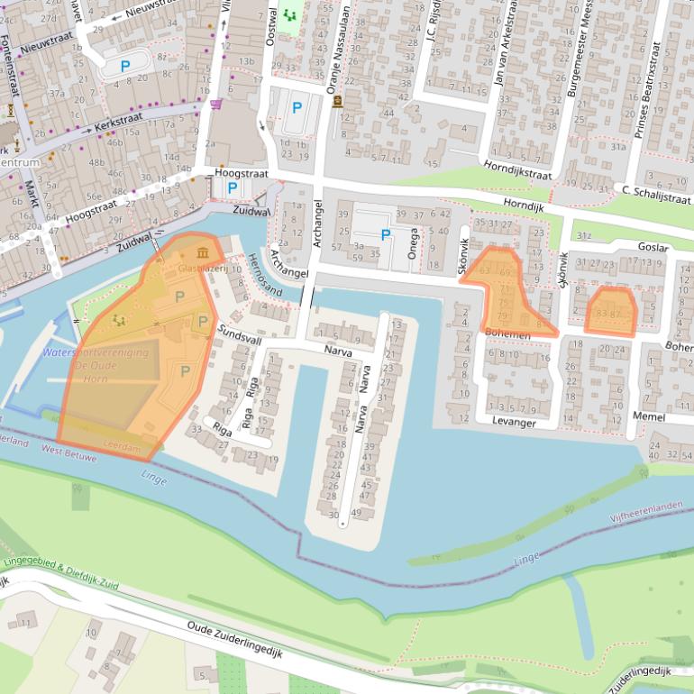 Kaart van postcodegebied 4141MP.