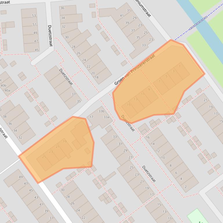 Kaart van postcodegebied 4142AH.