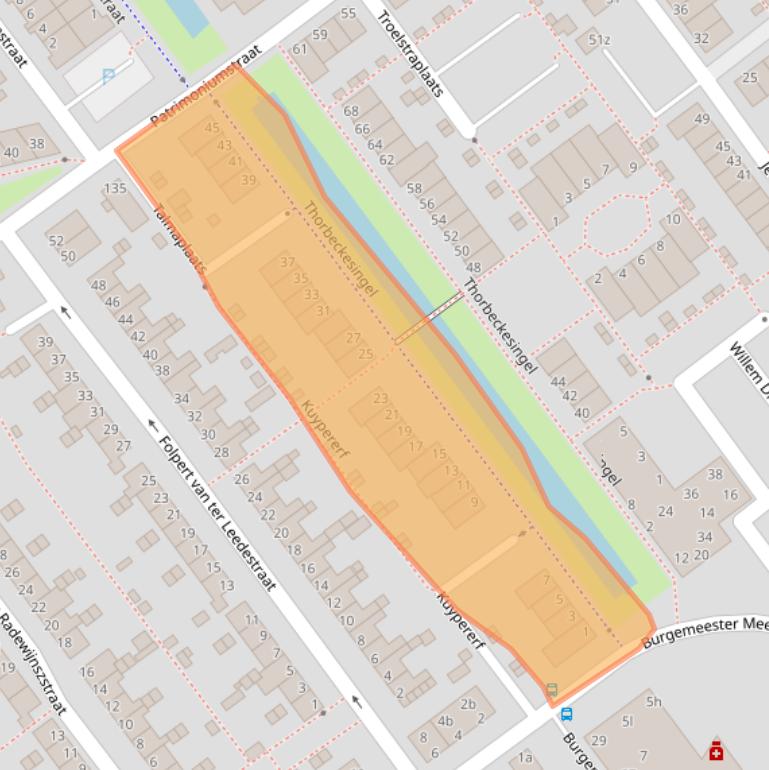 Kaart van postcodegebied 4142AP.