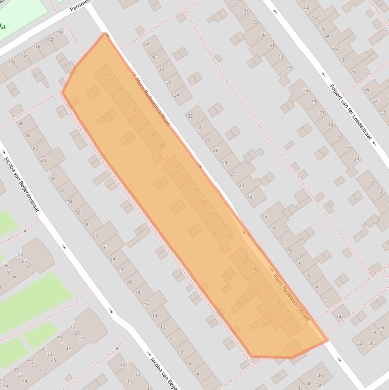 Kaart van postcodegebied 4142BC.