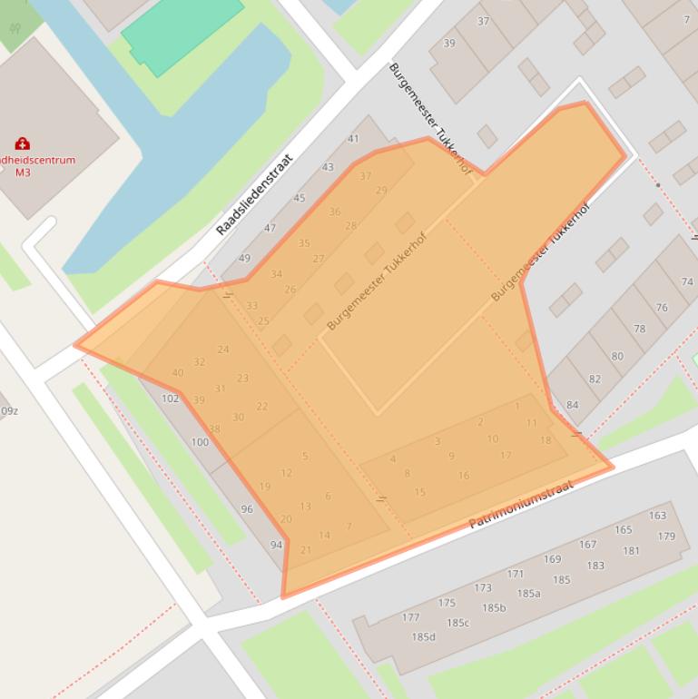 Kaart van postcodegebied 4142BK.