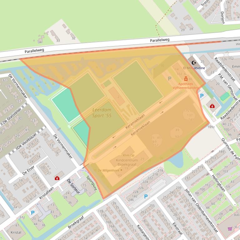 Kaart van postcodegebied 4142BL.