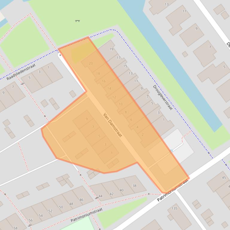 Kaart van postcodegebied 4142BP.