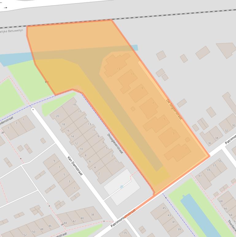 Kaart van postcodegebied 4142BR.