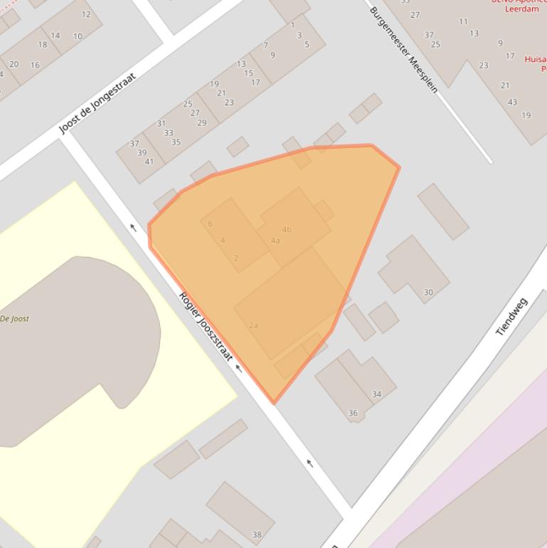 Kaart van postcodegebied 4142BT.