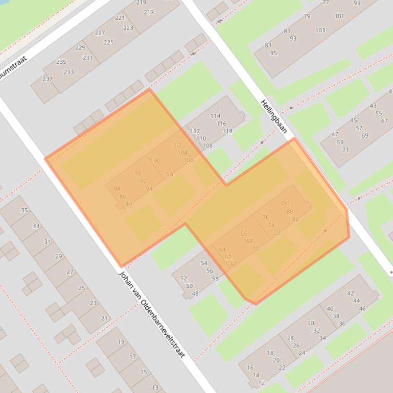 Kaart van postcodegebied 4142CM.