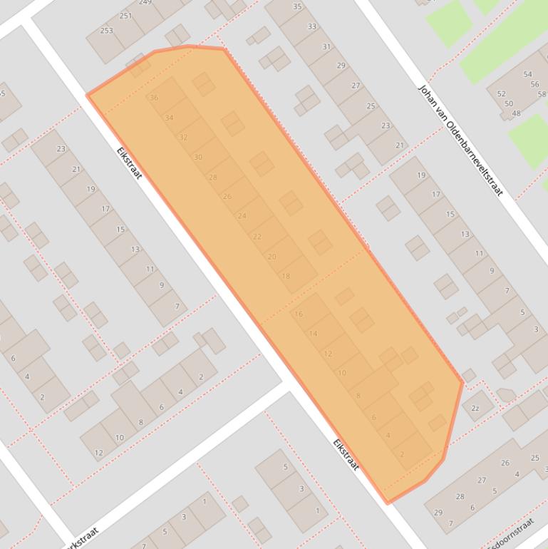 Kaart van postcodegebied 4142CR.