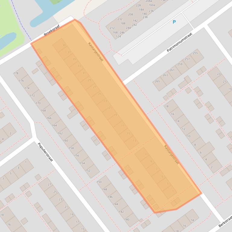 Kaart van postcodegebied 4142CT.
