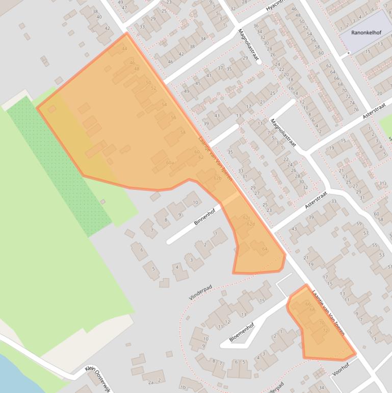 Kaart van postcodegebied 4142ES.