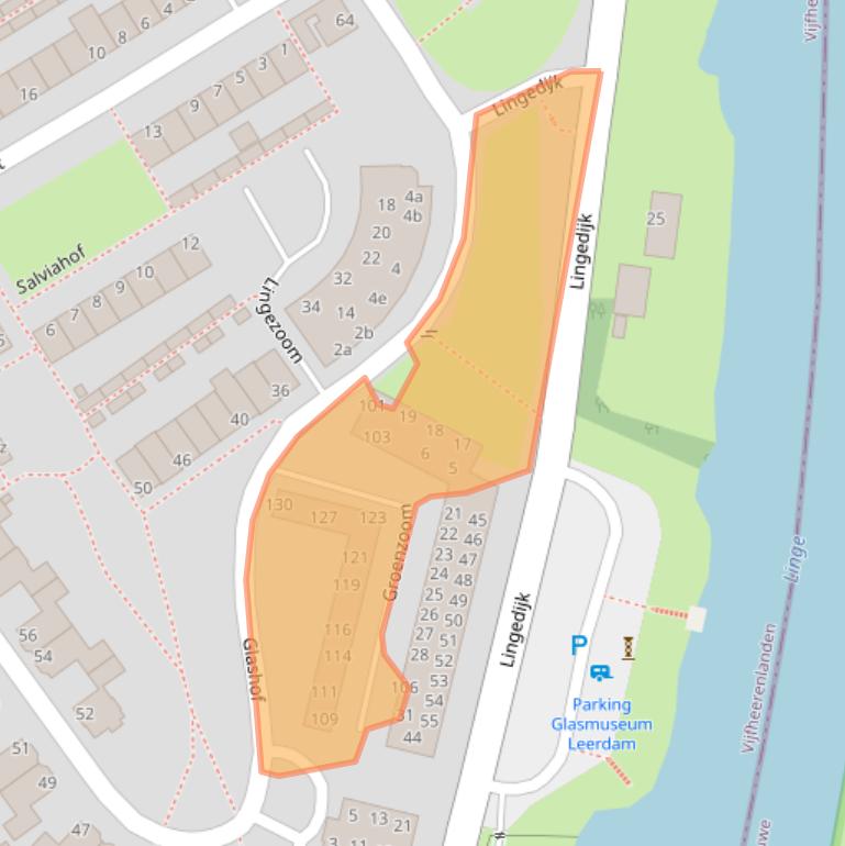 Kaart van postcodegebied 4142EV.
