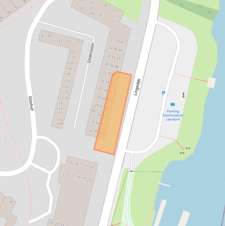 Kaart van postcodegebied 4142EZ.