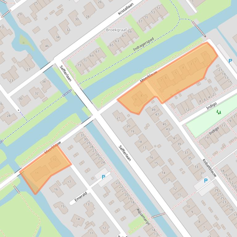 Kaart van postcodegebied 4142RA.