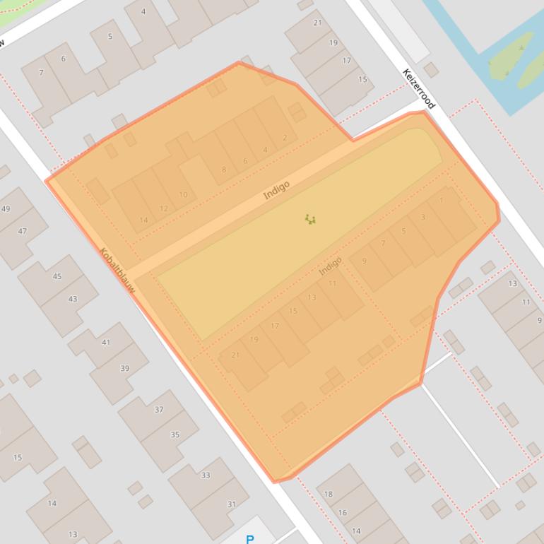 Kaart van postcodegebied 4142RG.