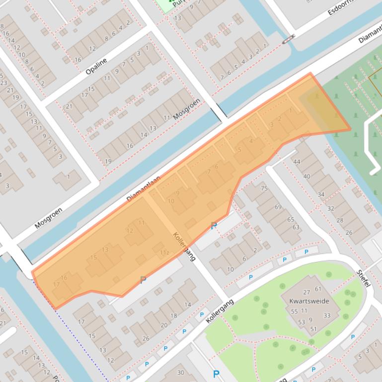 Kaart van postcodegebied 4142RM.