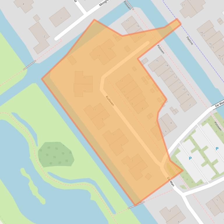 Kaart van postcodegebied 4142RV.