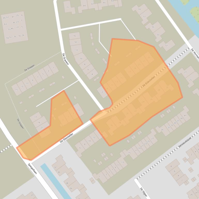 Kaart van postcodegebied 4142SX.