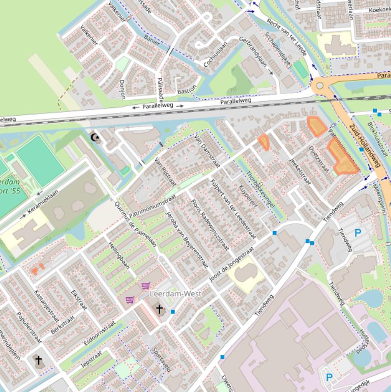 Kaart van postcodegebied 4142VA.