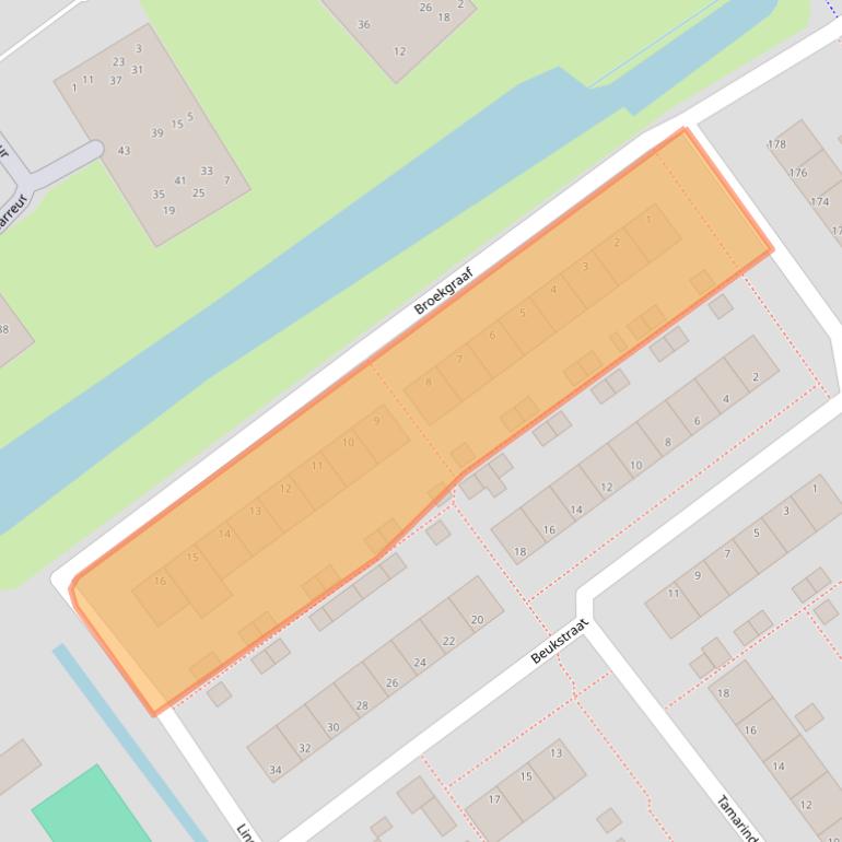 Kaart van postcodegebied 4142WB.