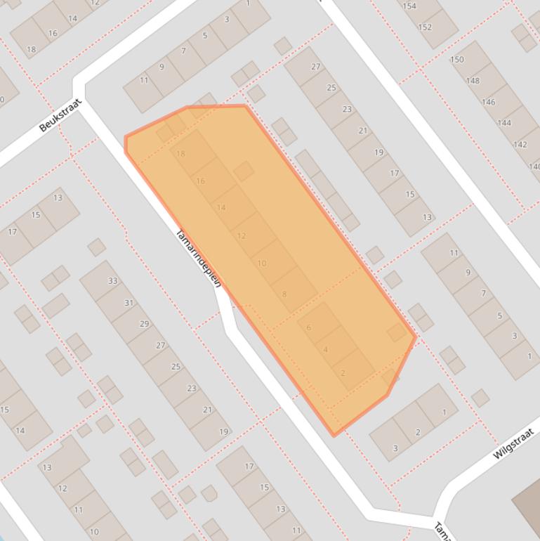 Kaart van postcodegebied 4142WH.