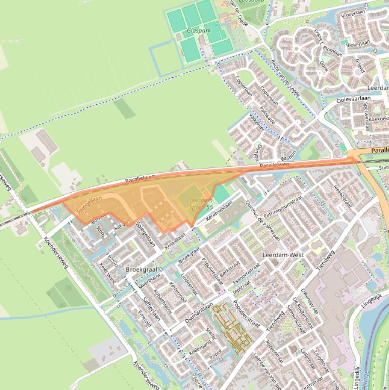 Kaart van postcodegebied 4142WP.