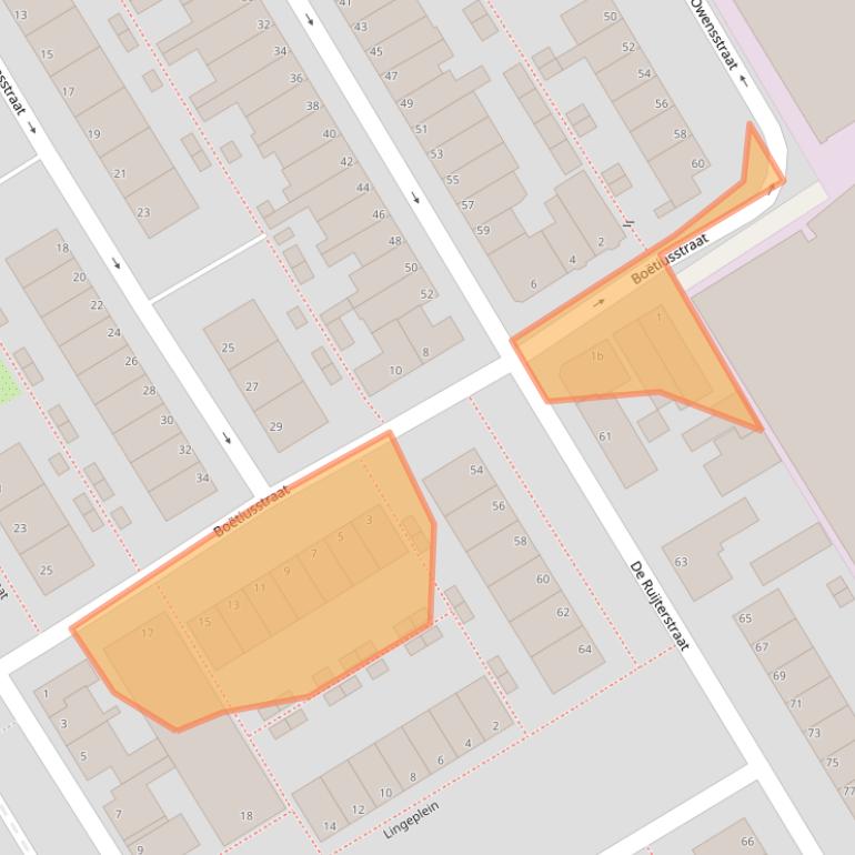 Kaart van postcodegebied 4142XK.