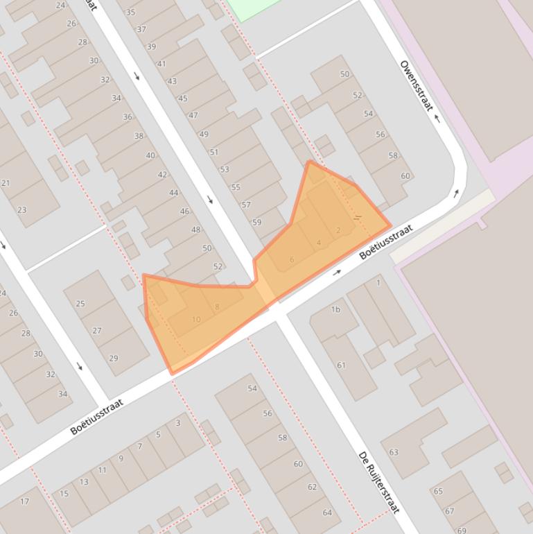 Kaart van postcodegebied 4142XL.