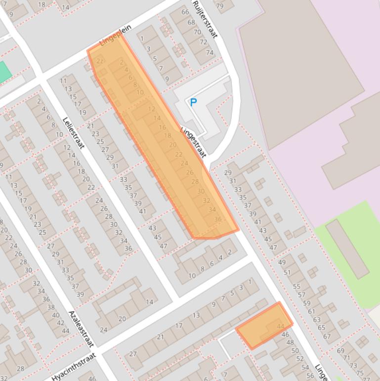 Kaart van postcodegebied 4142ZC.