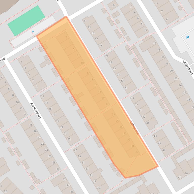 Kaart van postcodegebied 4142ZH.