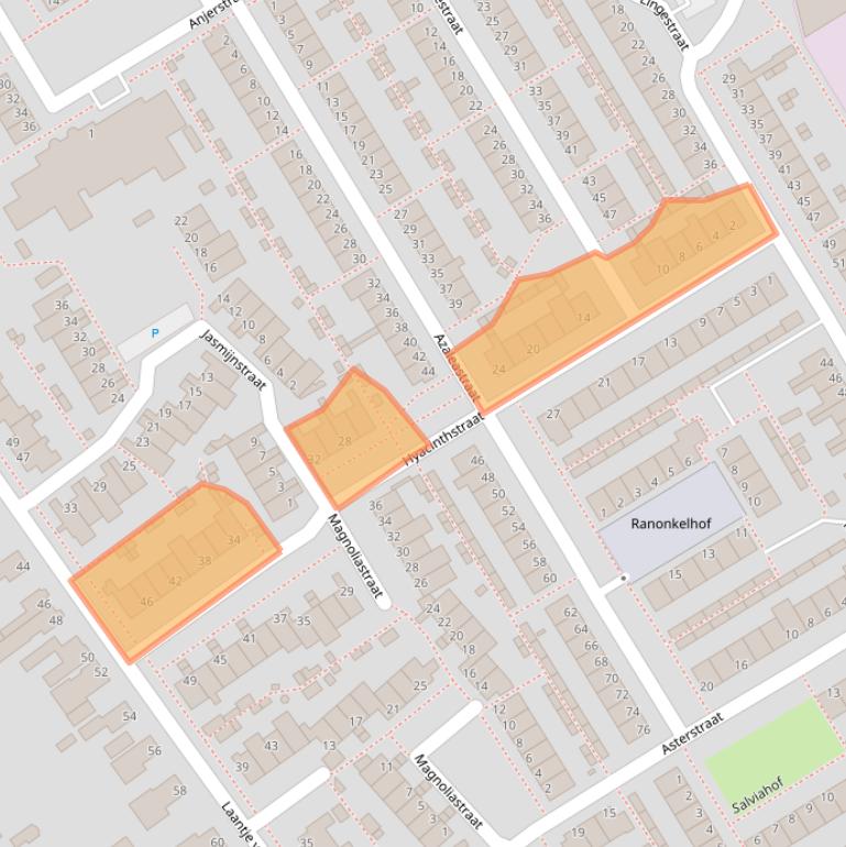 Kaart van postcodegebied 4142ZK.