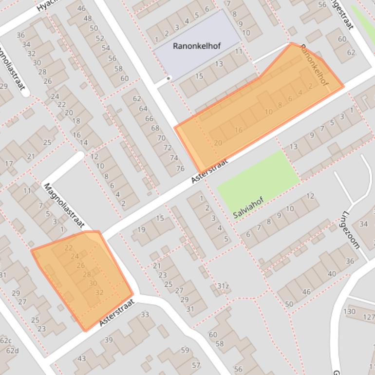 Kaart van postcodegebied 4142ZM.