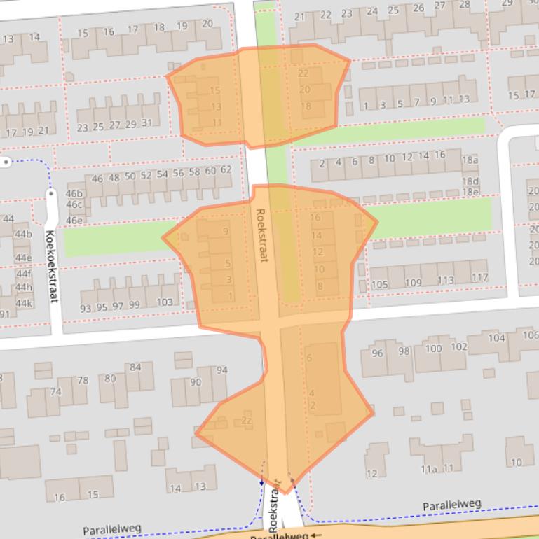 Kaart van postcodegebied 4143AA.