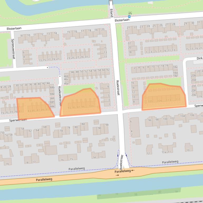Kaart van postcodegebied 4143AP.