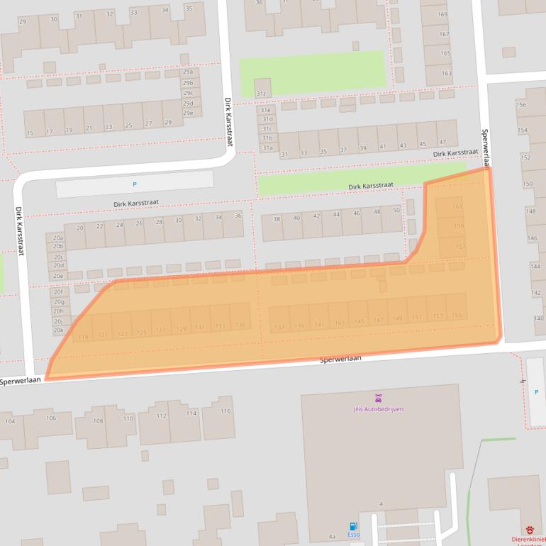 Kaart van postcodegebied 4143AR.